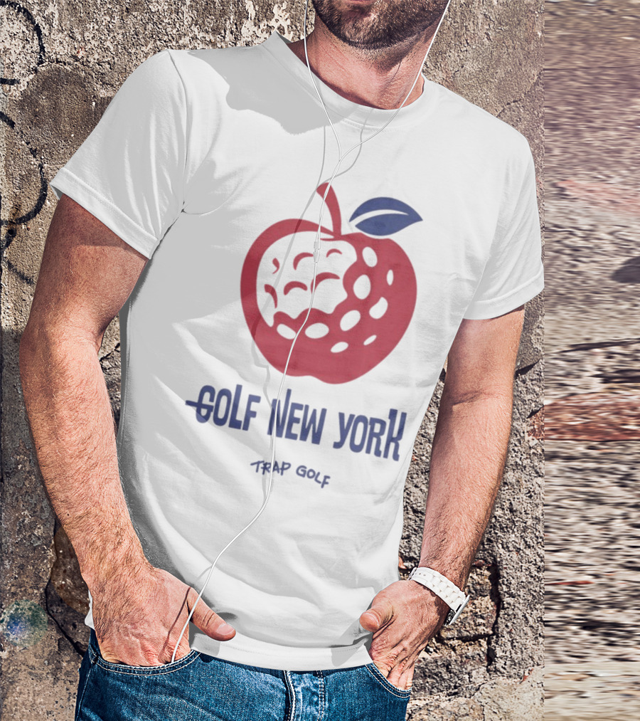 Trap Golf Apple Golf New York T-Shirt