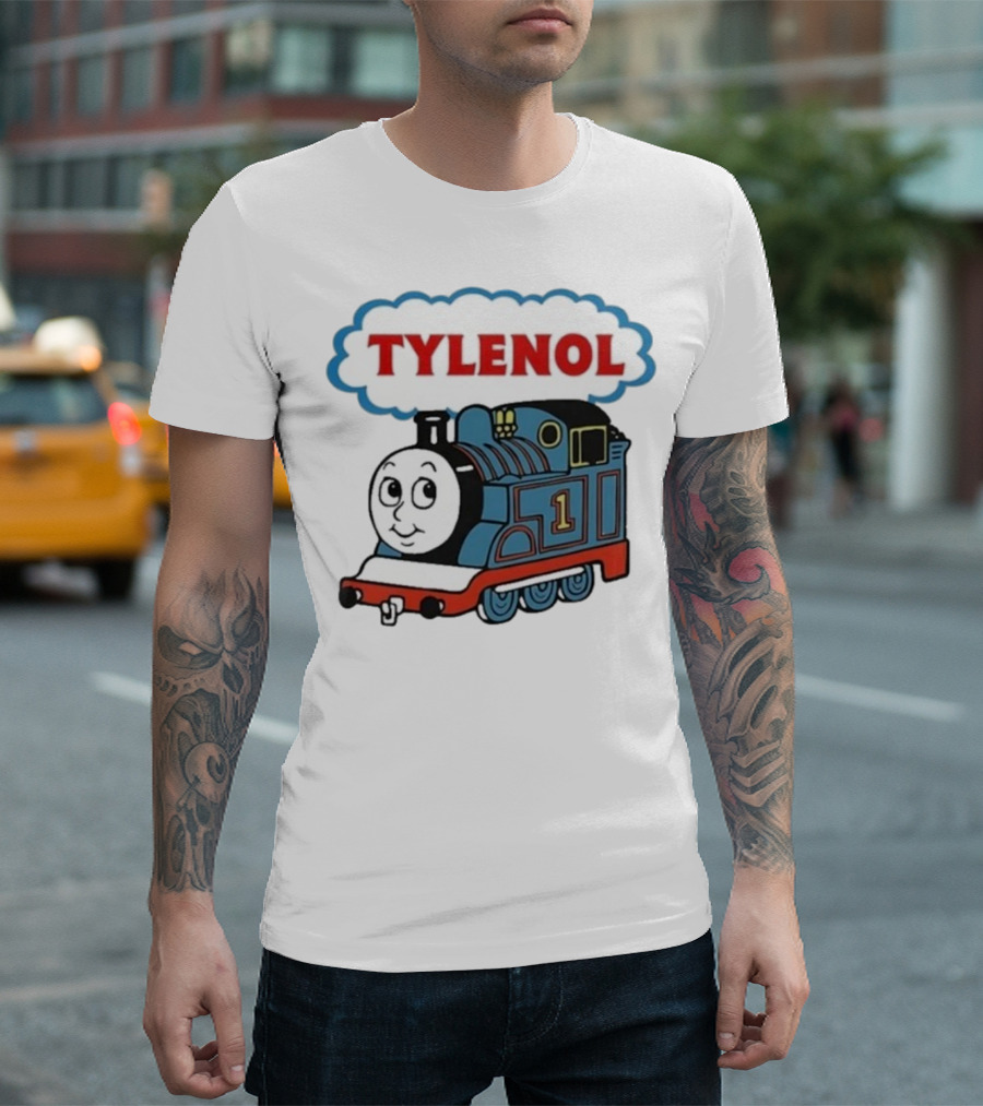Tylenol Thomas And Friends Train Engine Number One T-Shirt