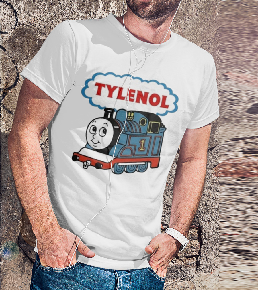 Tylenol Thomas And Friends Train Engine Number One T-Shirt