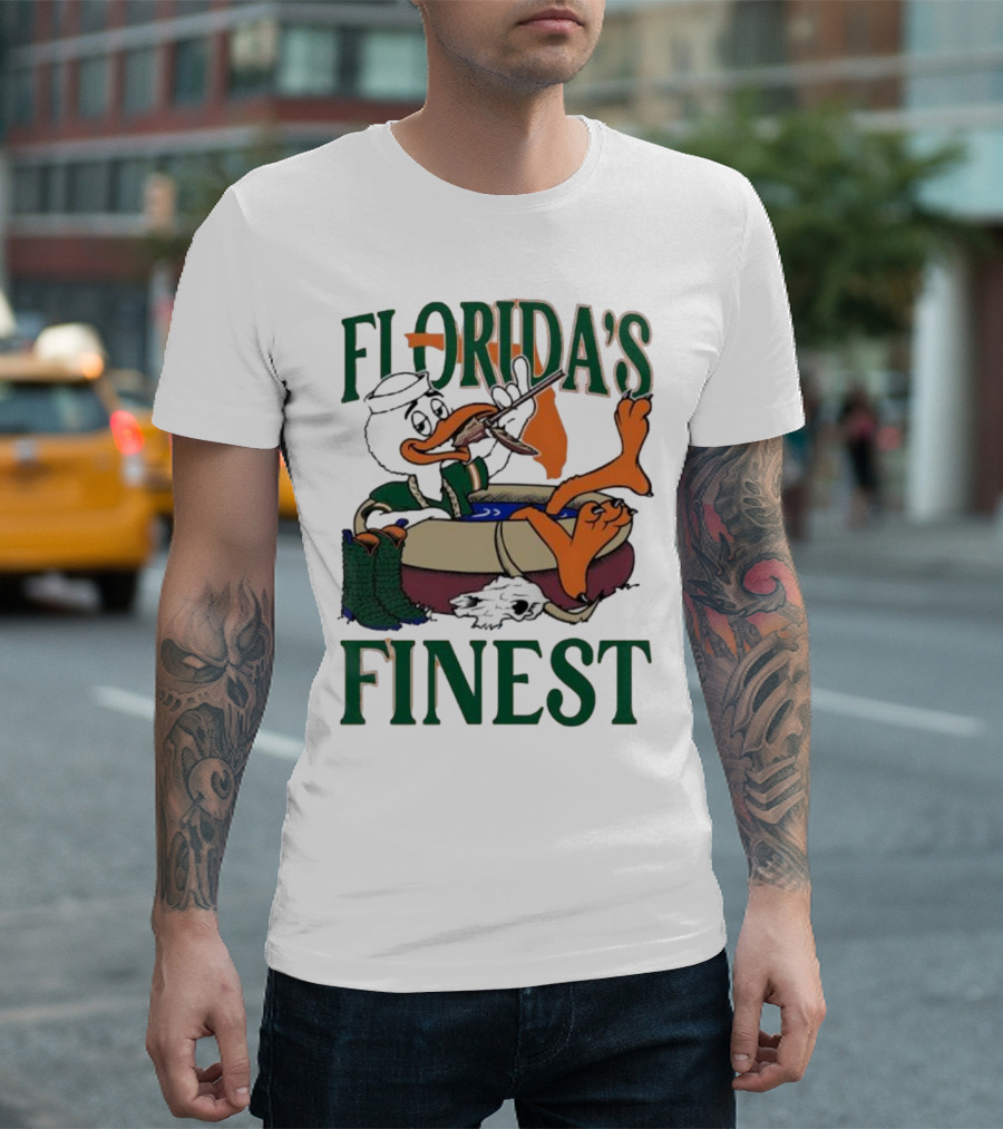 Florida’s Finest Miami Hurricanes Iconic Rivalry Victory Over Florida State Seminoles T-Shirt