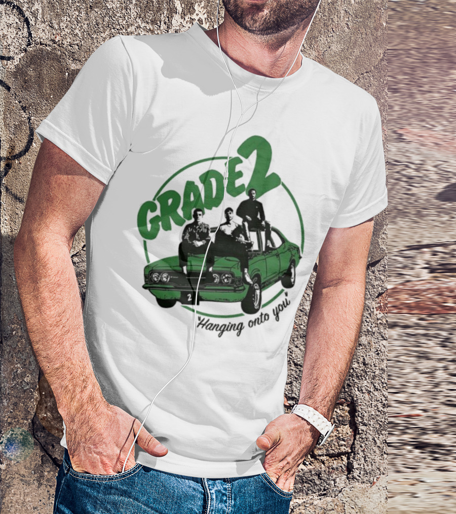 Grade 2 Hanging Onto You Band Members Car Graphic T-Shirt