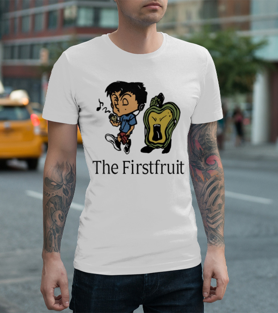 Mark The Firstfruit The Firstfruit Kid And Angry Fruit T-Shirt