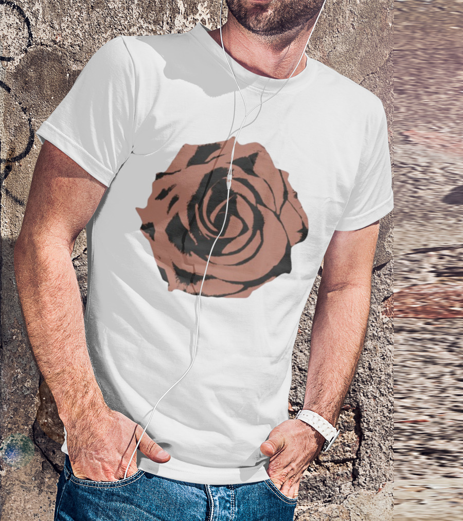 A Flair For The Dramatic Rose Black And Pink Graphic T-Shirt
