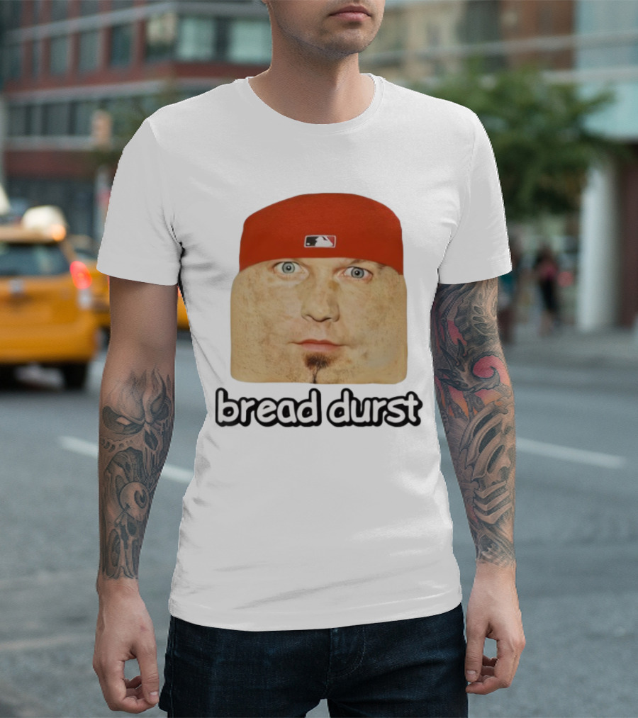 Bread Durst MLB Logo Parody Cringeytees T-Shirt