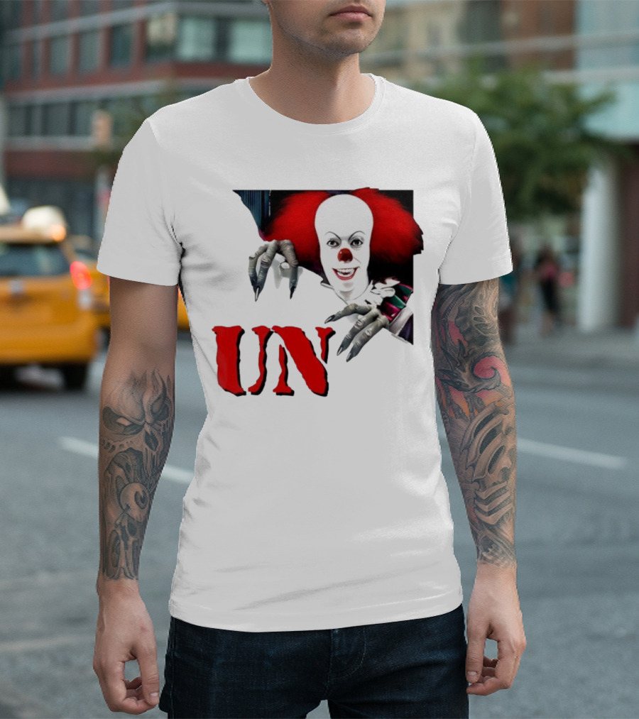 Pennywise The Dancing Clown Horror Movie Character UN T-Shirt