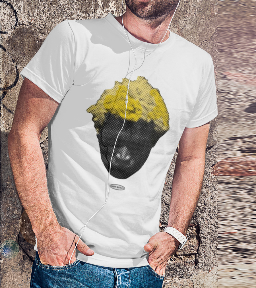 Mon Rovia Boy Yellow Hair Pop Art Style T-Shirt