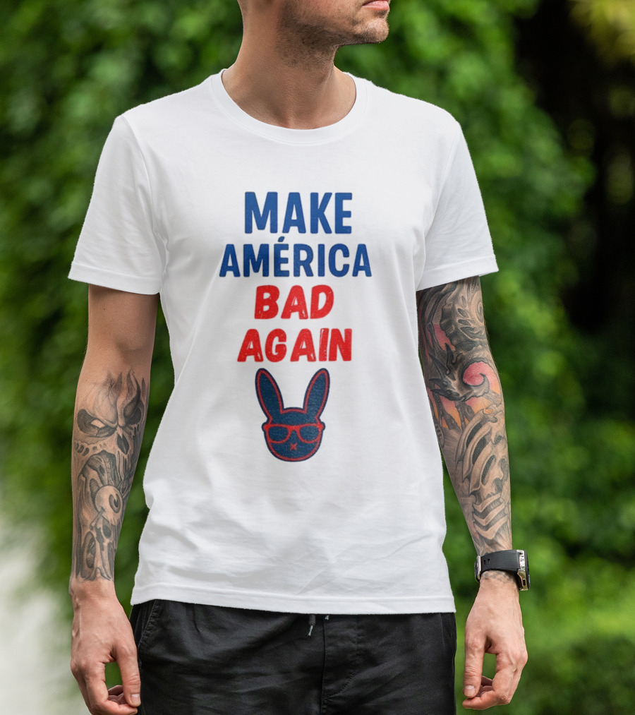 Make America Bad Again Puerto Rican Benito Bowl 2026 Halftime Show T-Shirt
