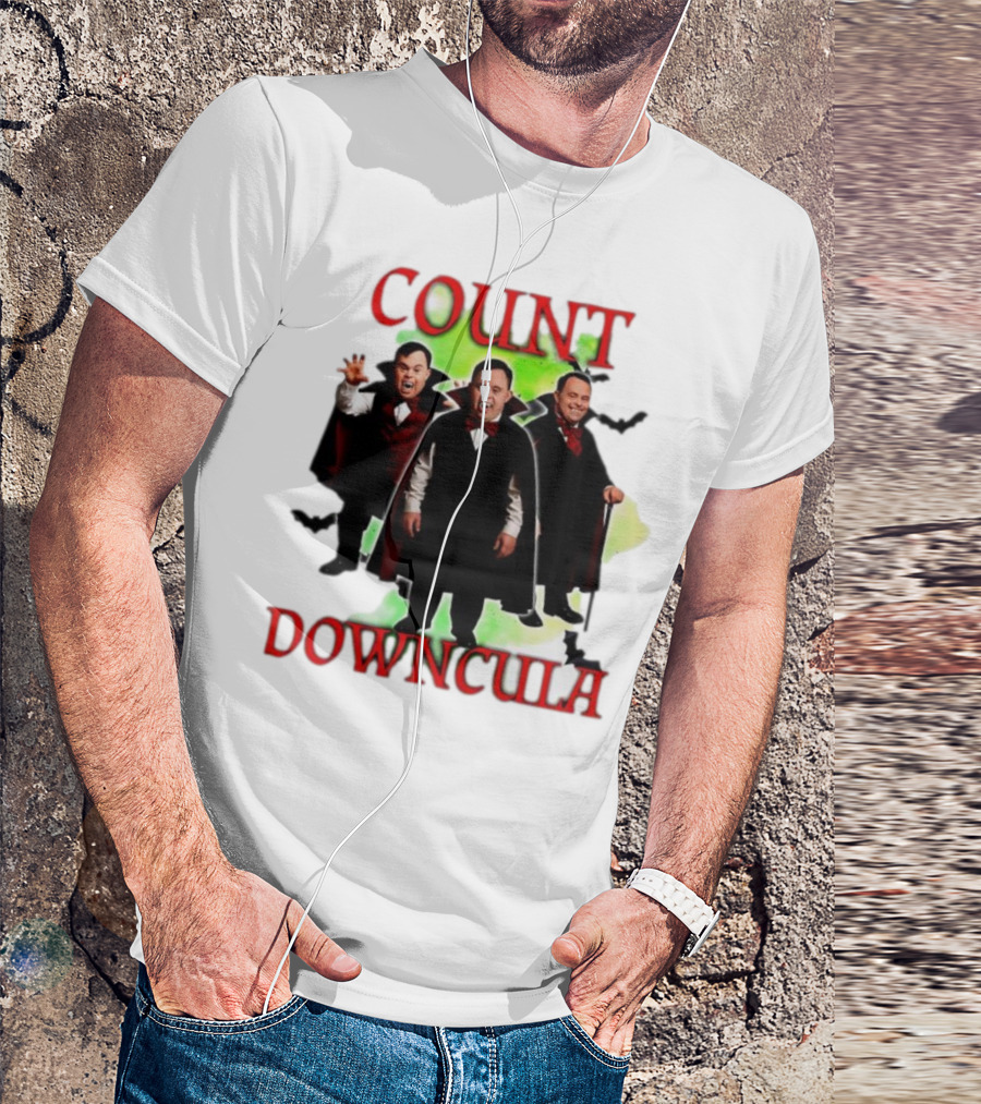Count Downcula Halloween Vampire Costume Trio T-Shirt