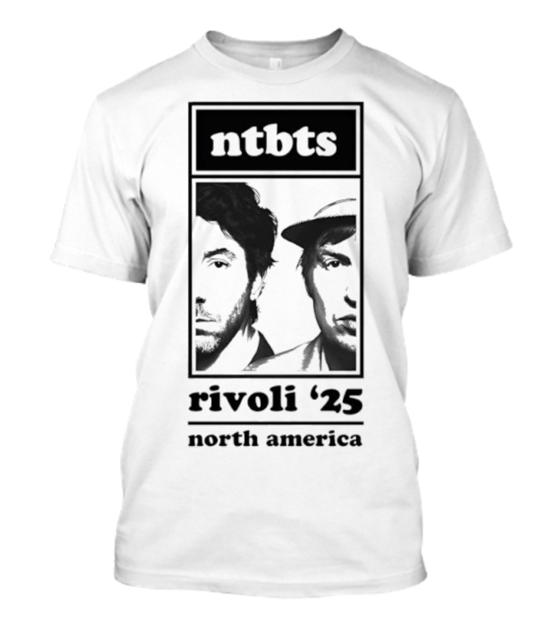 Ntbts Rivoli '25 North America Nirvanna The Band The Show The Movie T-Shirt