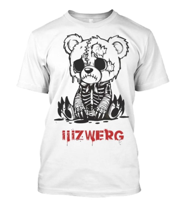 Sad Teddy Bear Iiizwerg Dark Aesthetic Toy Design T-Shirt