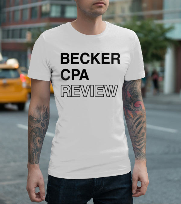Becker CPA Review T-Shirt