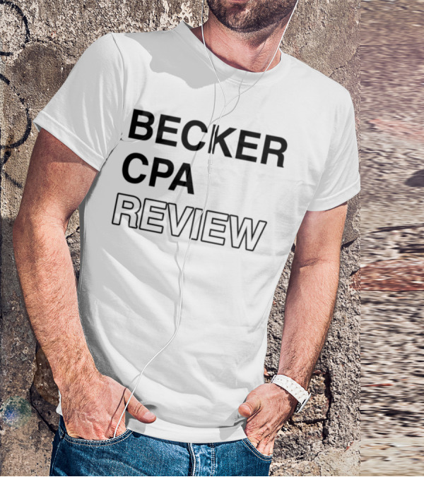 Becker CPA Review T-Shirt