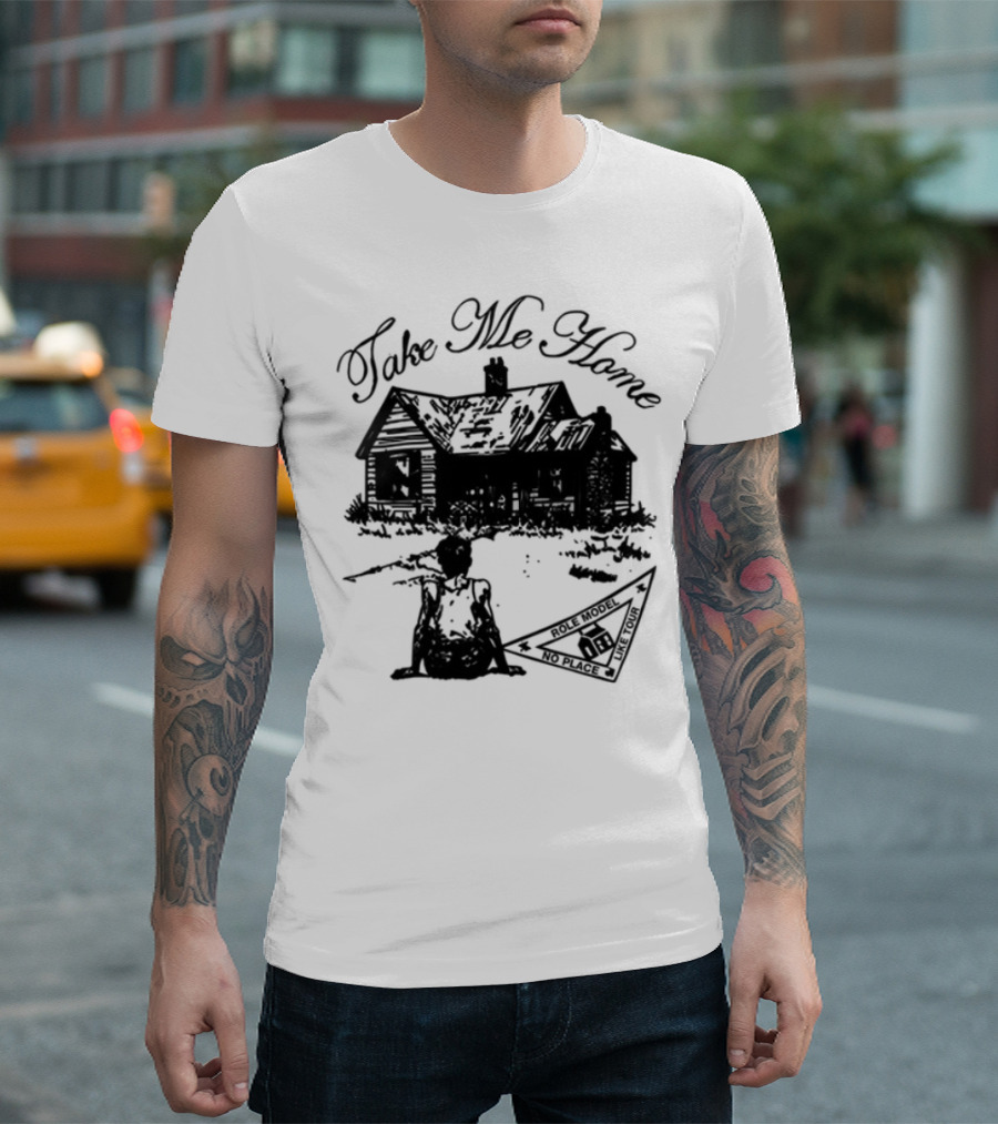 Role Model Take Me Home Cozy Cabin Scene T-Shirt