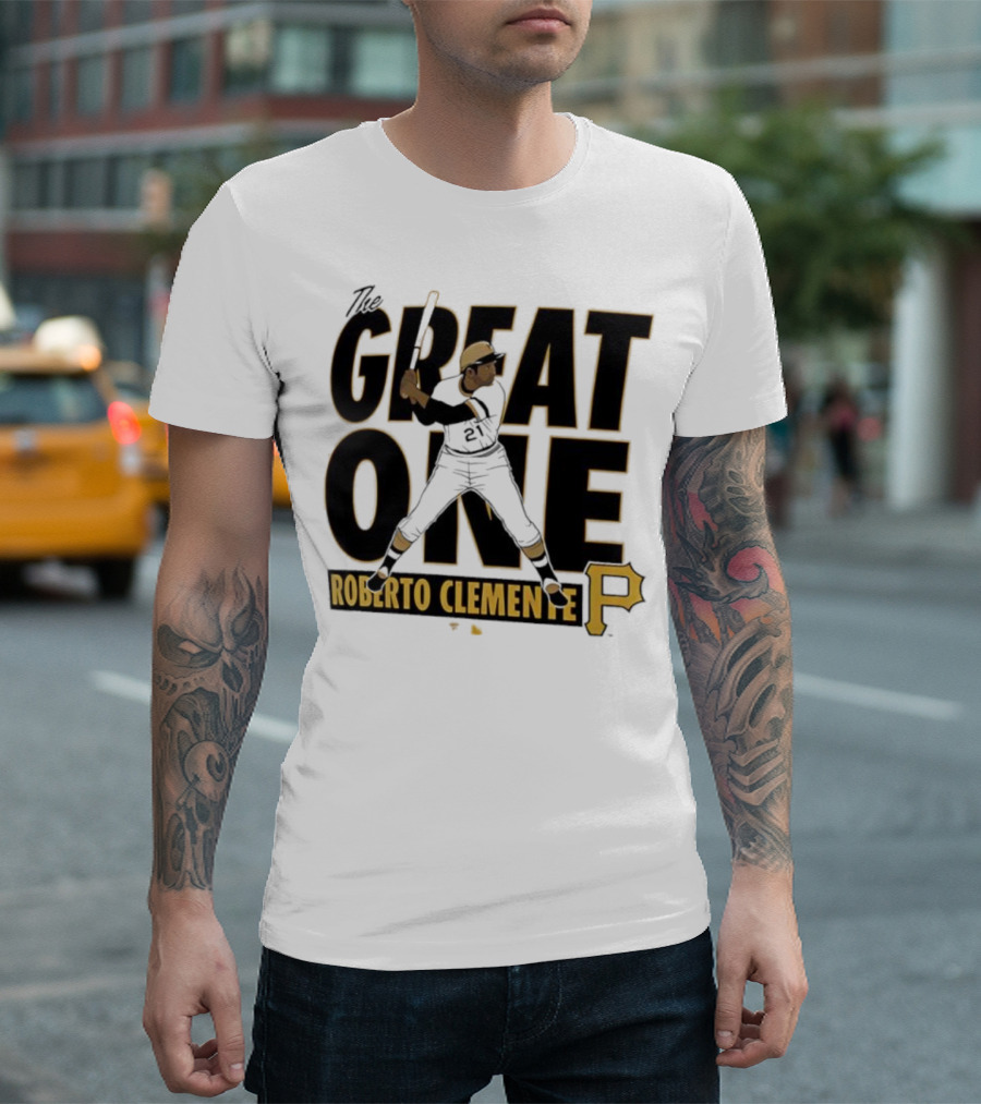 Roberto Clemente Great One Pittsburgh Pirates P T-Shirt