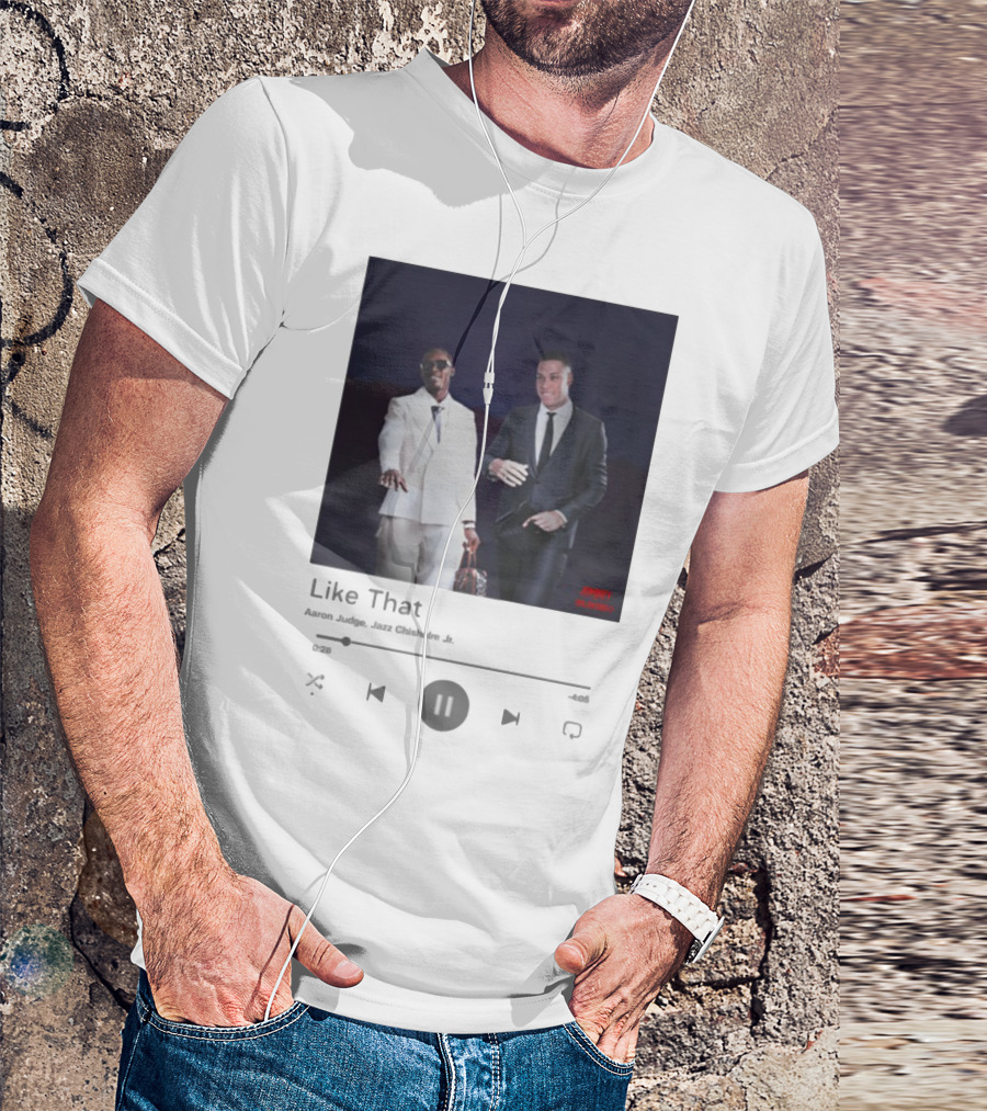 Janky Playlist Like That Aaron Judge Jr. T-Shirt