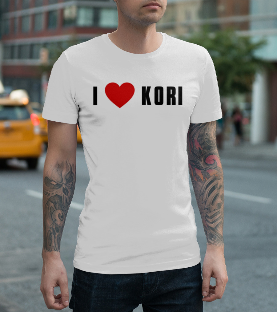 I Love Kori Heart Symbol T-Shirt