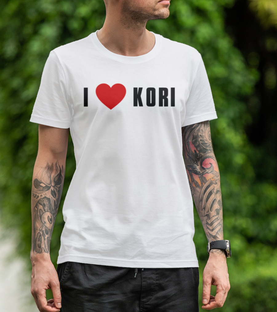 I Love Kori Heart Symbol T-Shirt