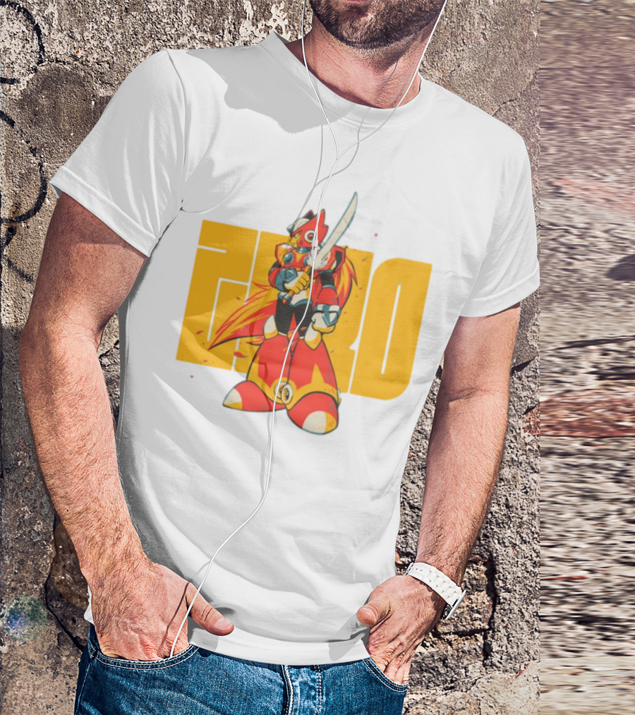 Maverick Hunter Zero Mega Man Fusion T-Shirt