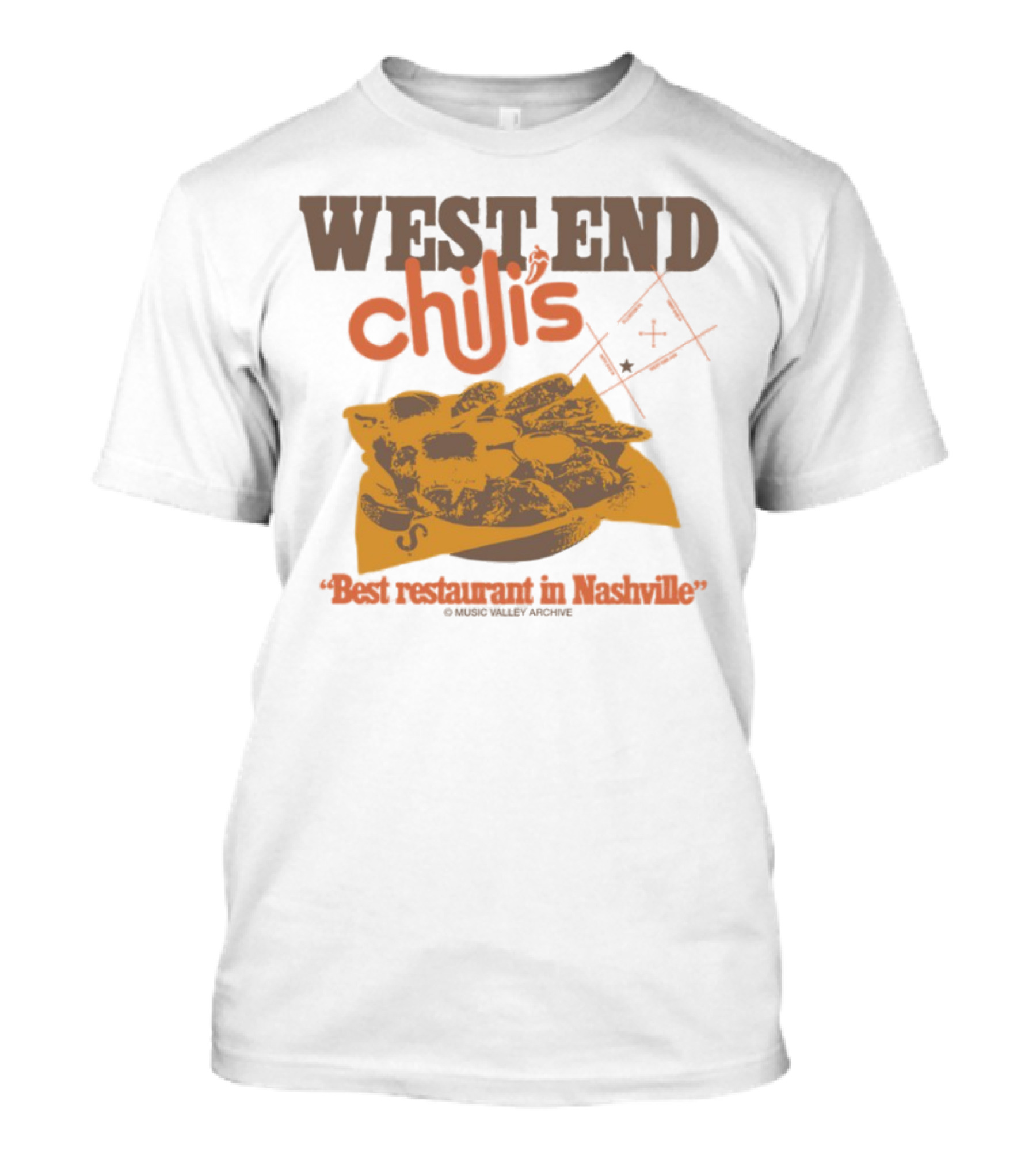 West End Chili's Best Restaurant In Nashville T-Shirt