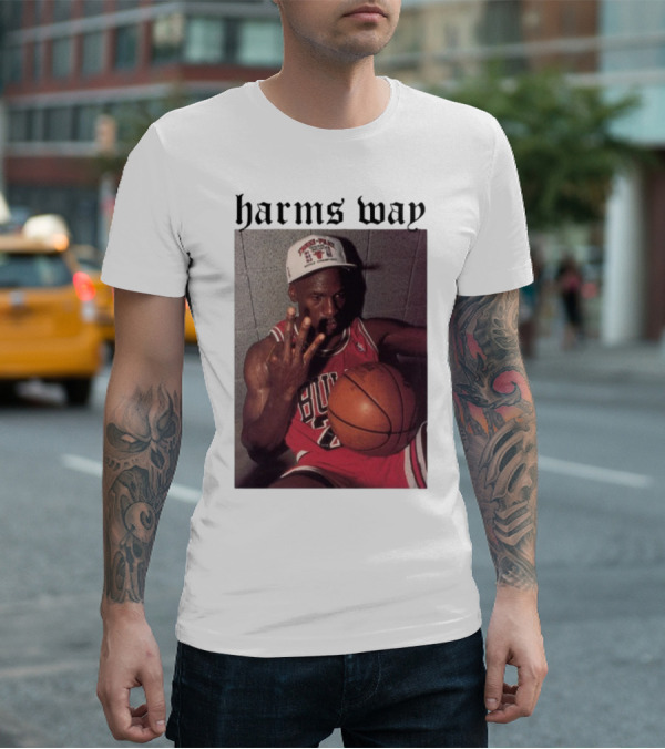 Harm's Way Bulls Basketball Legend 23 Championship Tribute T-Shirt