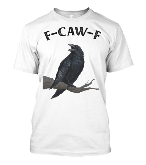 F-CAW-F Raven Bird Crowd T-Shirt