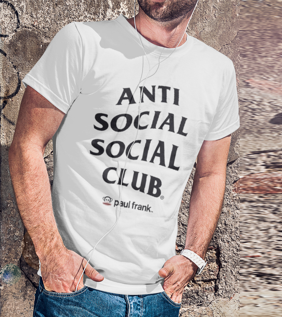 Anti Social Social Club Paul Frank Collaboration T-Shirt