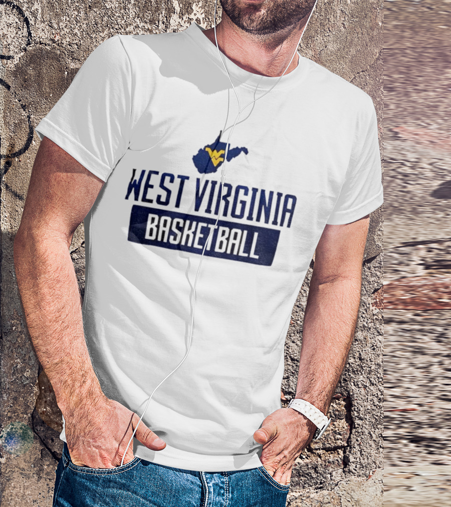 West Virginia Mountaineers Basketball 2025 Iconic Emblem T-Shirt