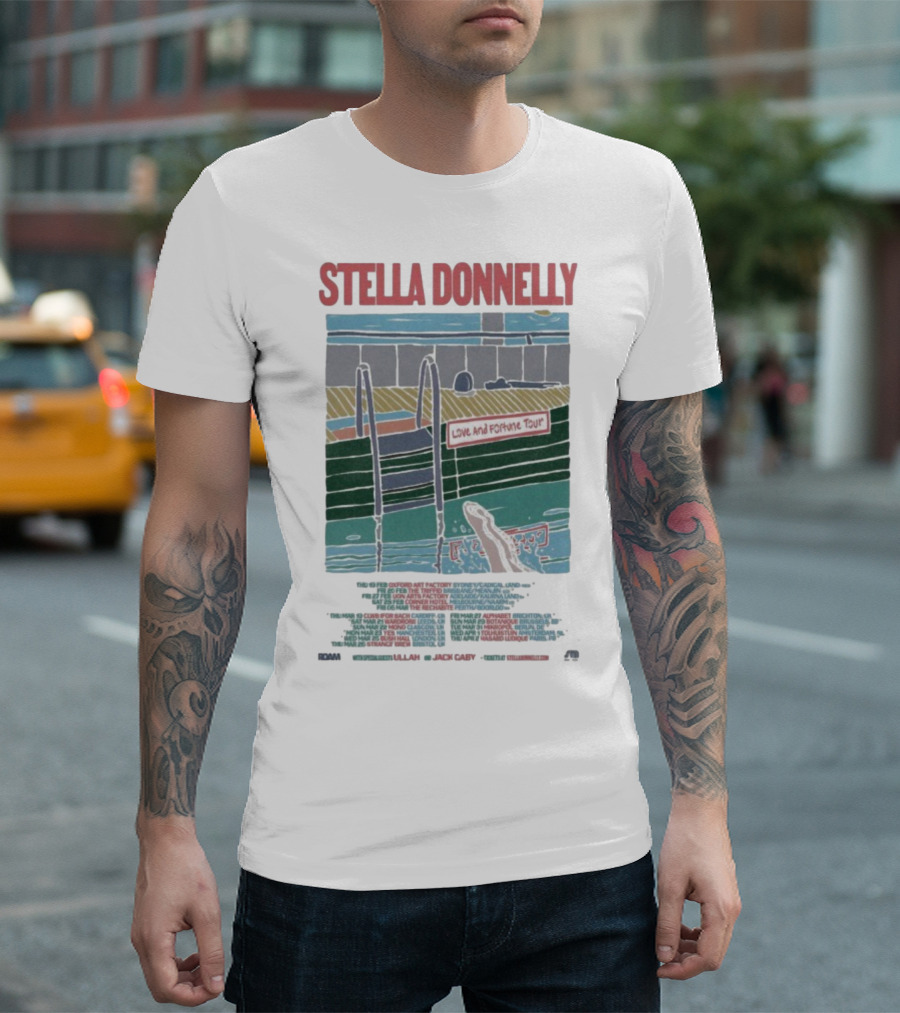 Stella Donnelly Love And Fortune Tour 2026 Concert Dates And Locations T-Shirt
