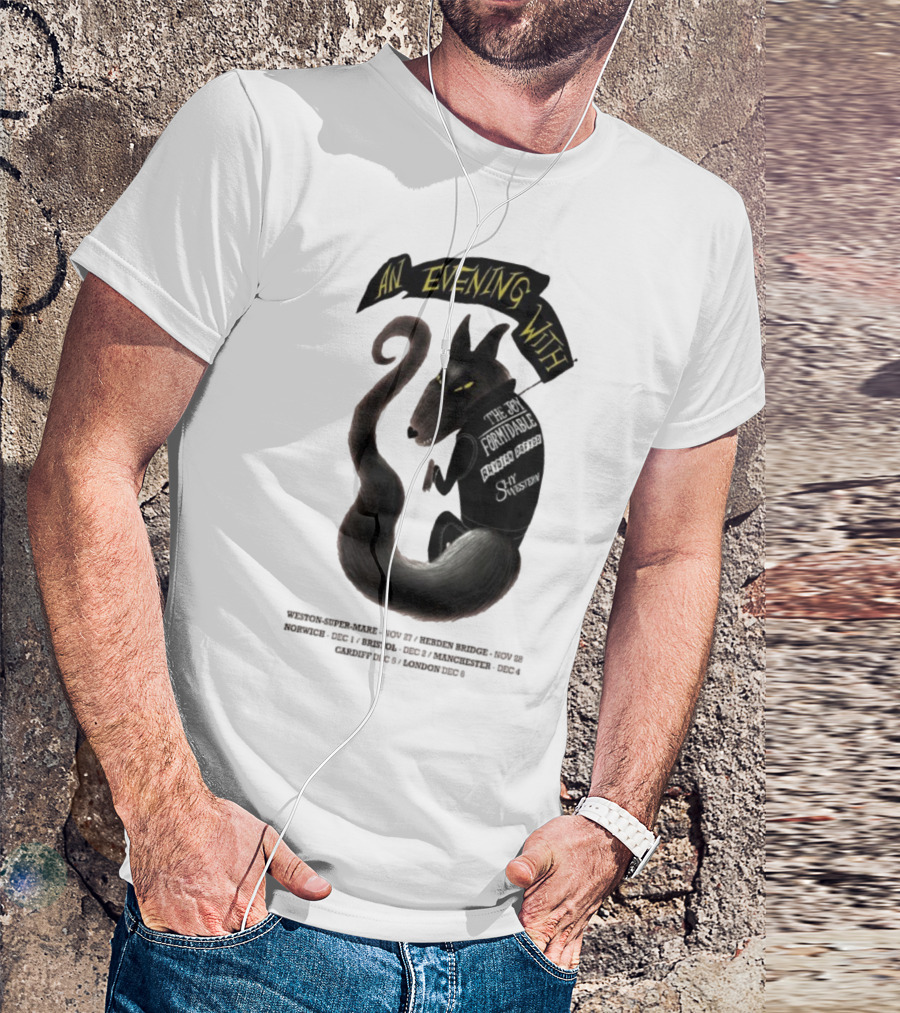 An Evening With The Joy Formidable UK Tour 2025 Weston-Super-Mare Clevedon Bridge Norwich Bristol Manchester Cardiff London T-Shirt