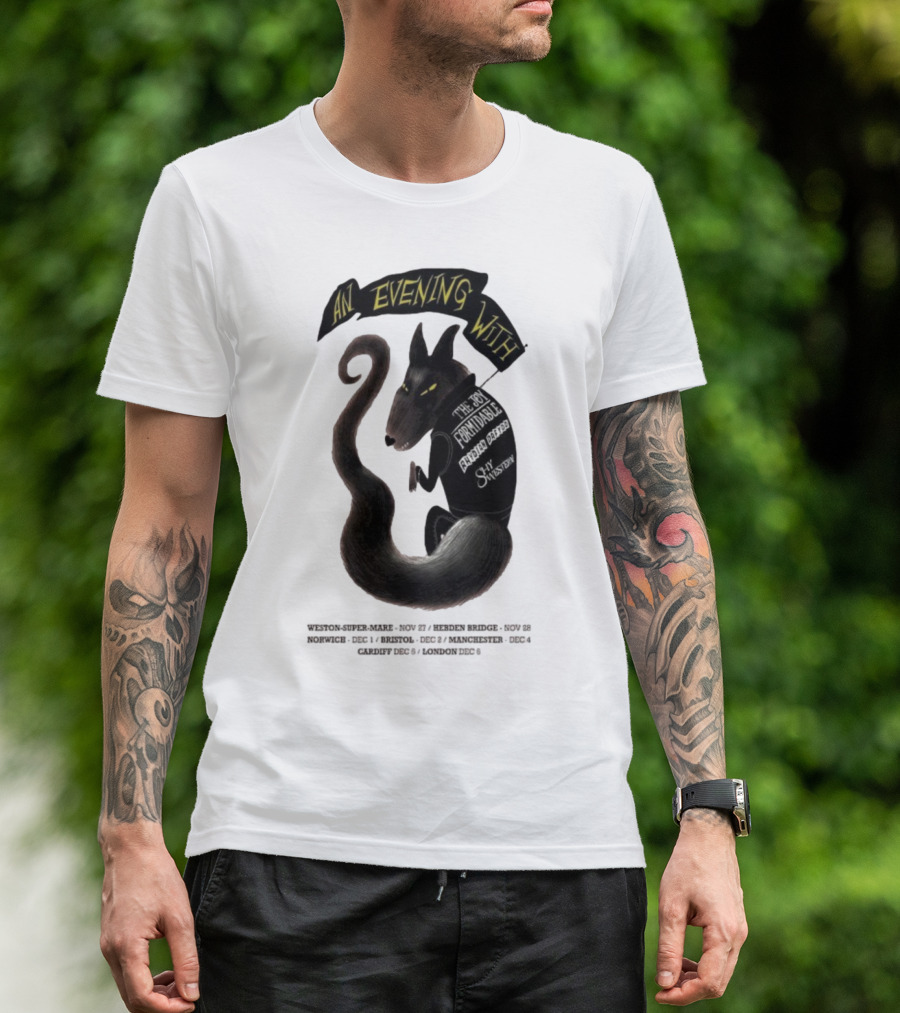 An Evening With The Joy Formidable UK Tour 2025 Weston-Super-Mare Clevedon Bridge Norwich Bristol Manchester Cardiff London T-Shirt