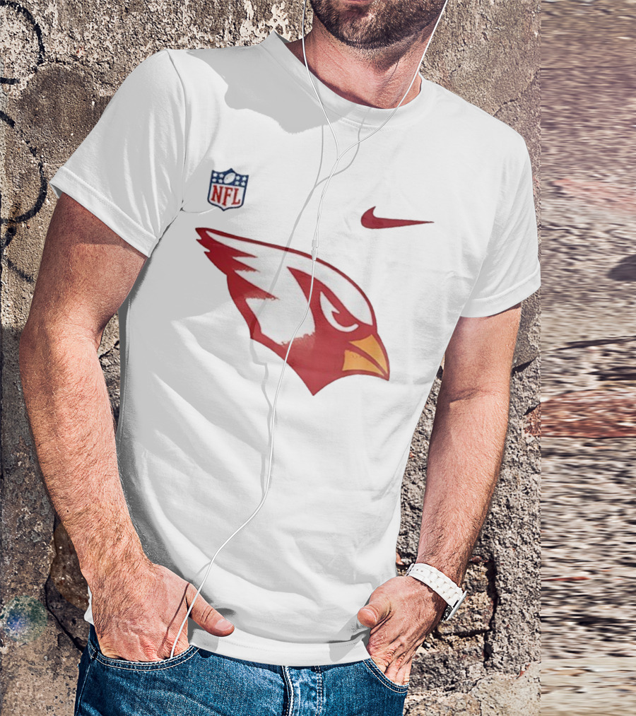 Arizona Cardinals NFL 105 Years Legacy Nike Team Logo T-Shirt