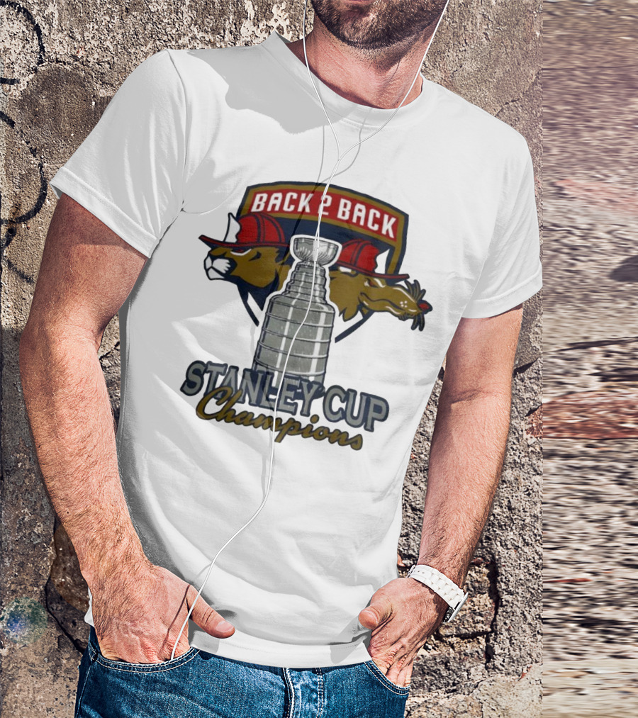 Back 2 Back Florida Panthers Stanley Cup Champions T-Shirt