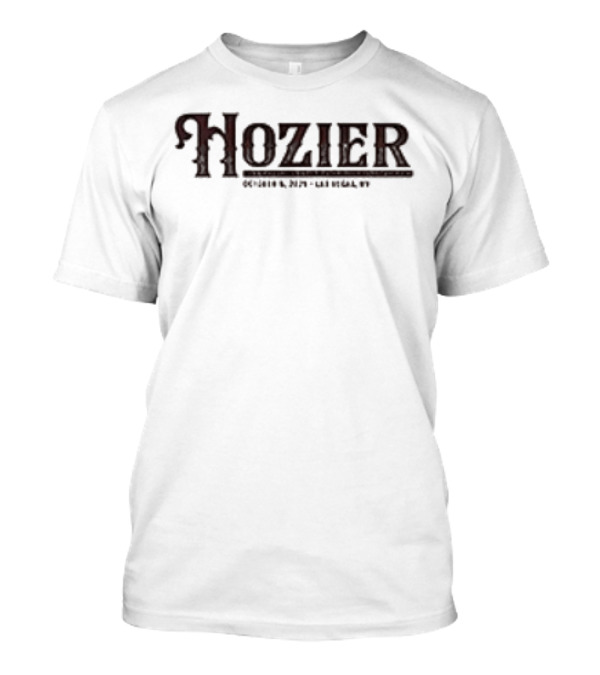 Hozier 2025 Unreal Unearth Tour Las Vegas Nevada Roses T-Shirt