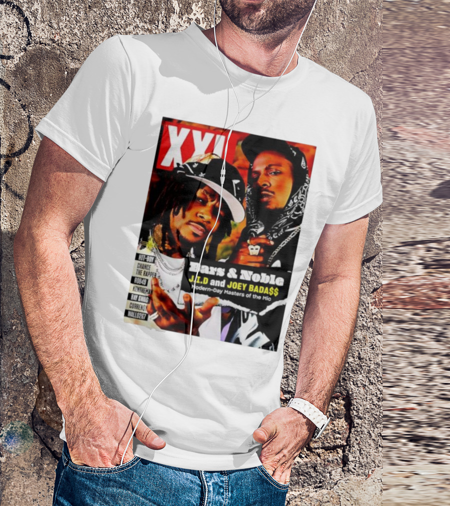 XXL Magazine JID Joey Badass Bars & Noble Modern-Day Masters Of The Mic T-Shirt