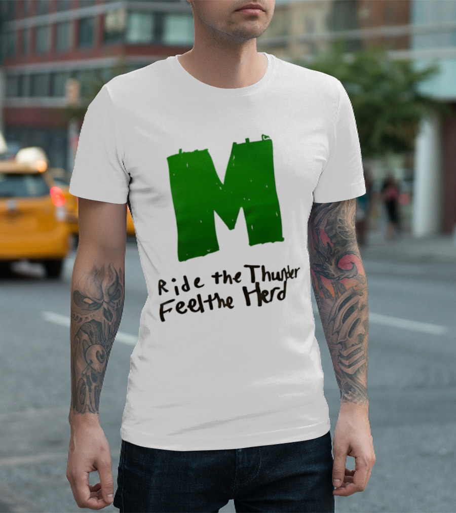 Moorpark Musketeers Ride the Thunder Feel the Herd T-Shirt