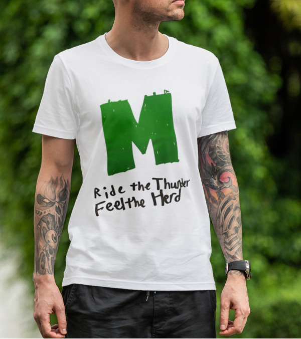 Moorpark Musketeers Ride The Thunder Feel The Herd T-Shirt