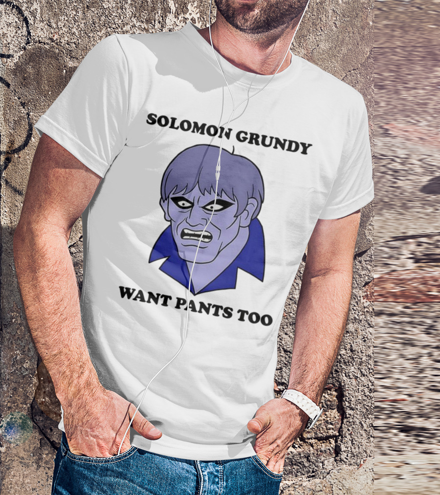 Solomon Grundy Want Pants Too DC Comics Meme T-Shirt