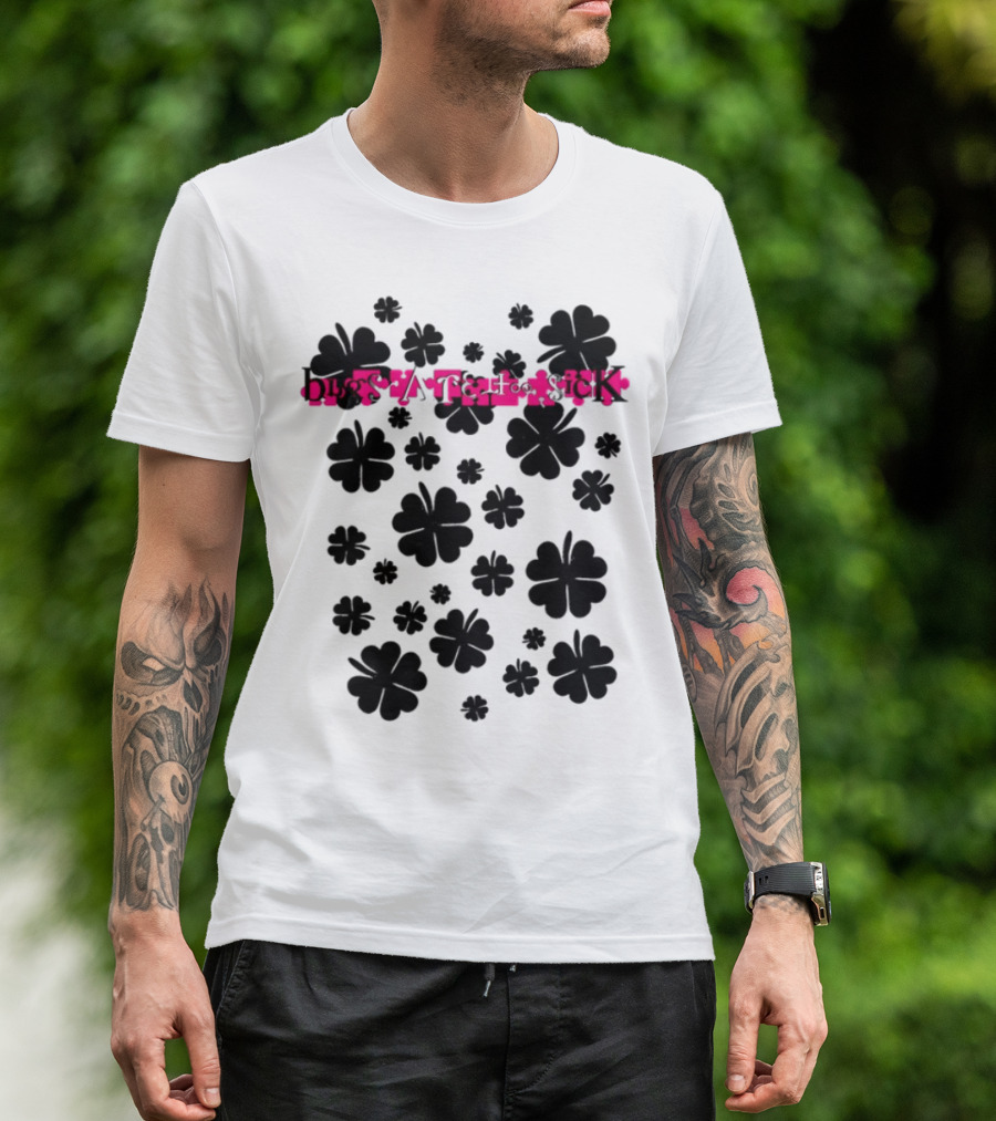 Bugs Are Too Sick Clover Lucky Pattern T-Shirt