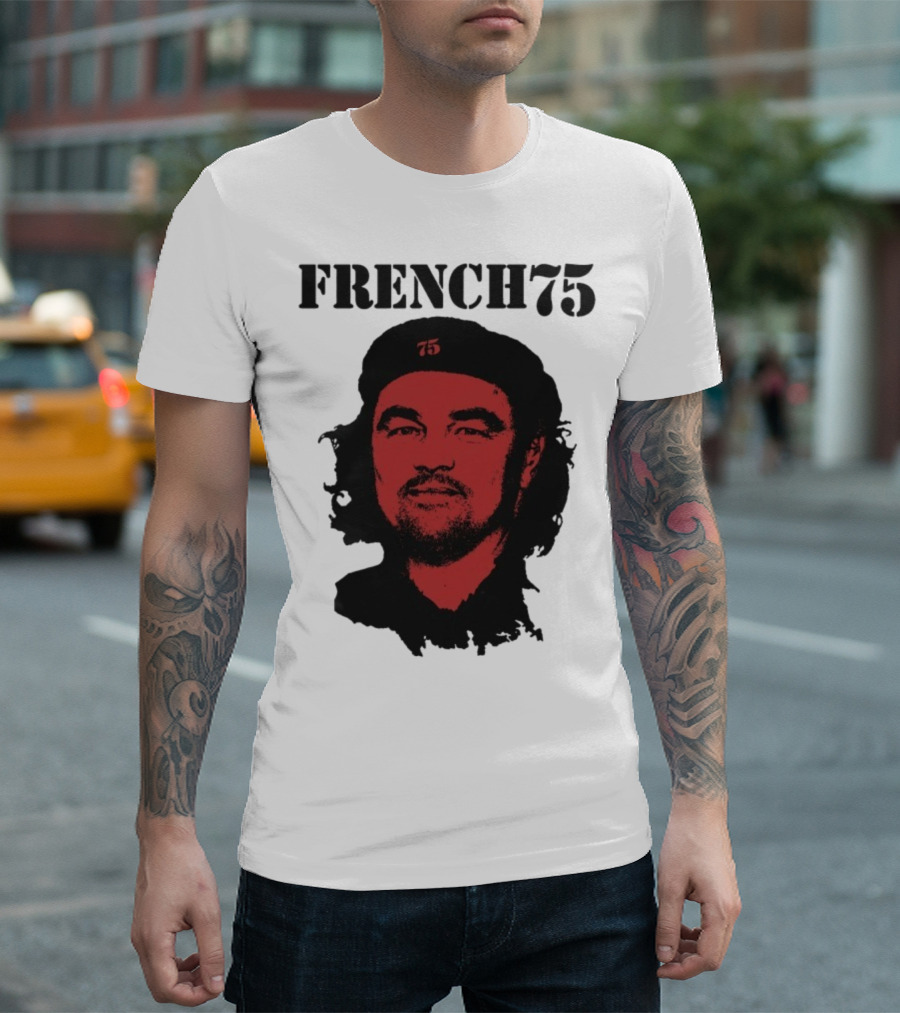 Che French 75 Red Portrait T-Shirt