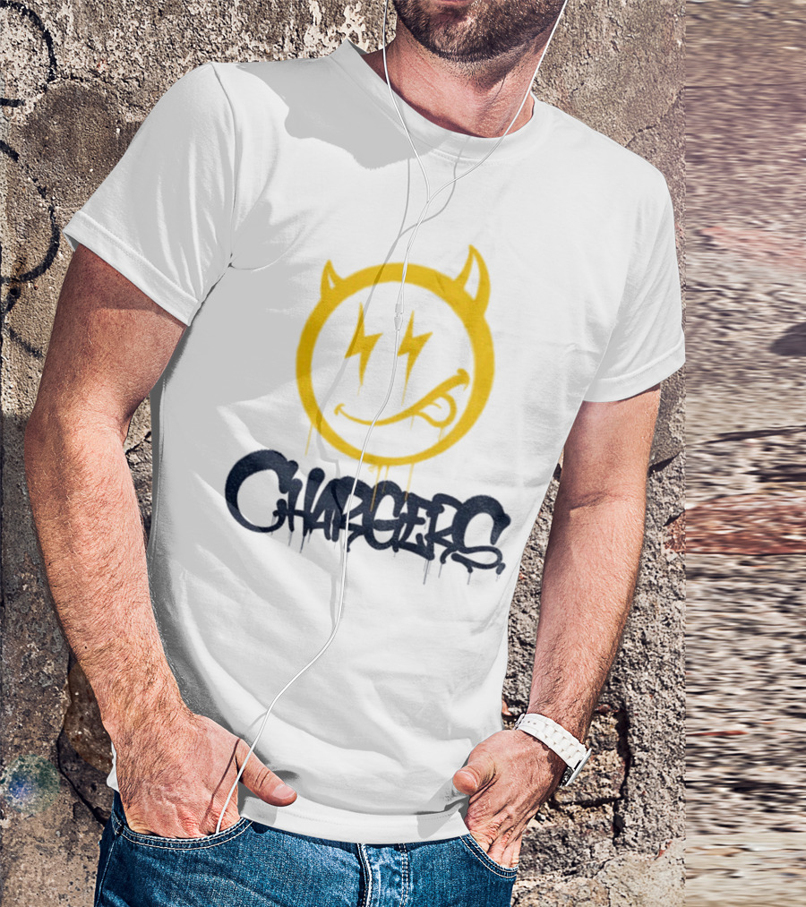 Los Angeles Chargers Devil Icon NFL 2025 T-Shirt