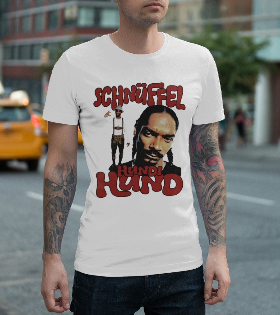 Snoop Dogg Schnüffel Hundi Hund German Style T-Shirt
