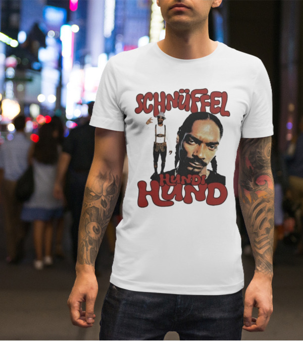 Snoop Dogg Schnüffel Hundi Hund German Style T-Shirt