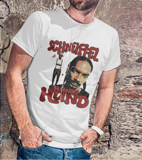 Snoop Dogg Schnüffel Hundi Hund German Style T-Shirt