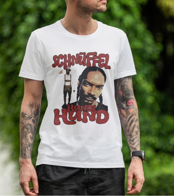 Snoop Dogg Schnüffel Hundi Hund German Style T-Shirt