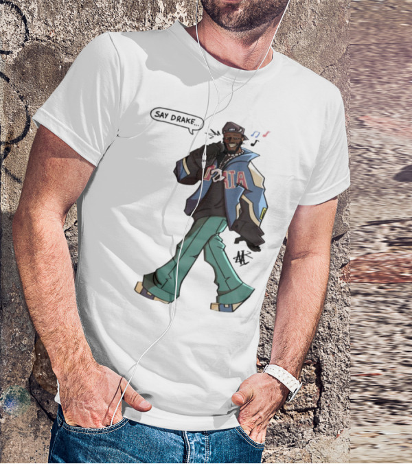 Windandsea Kendrick Lamar Say Drake Illustration T-Shirt