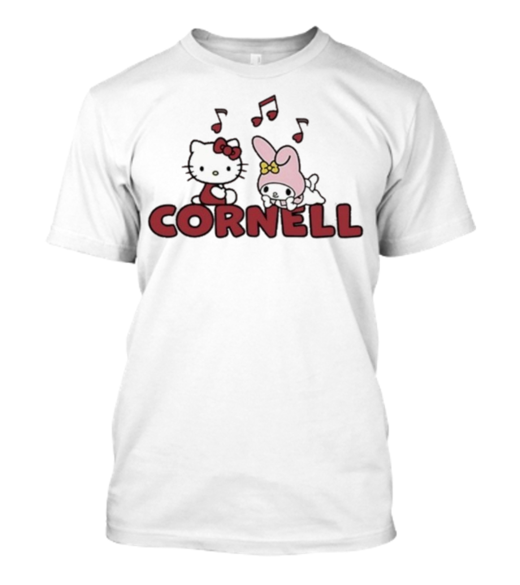 Cornell University Hello Kitty My Melody Musical Collaboration T-Shirt