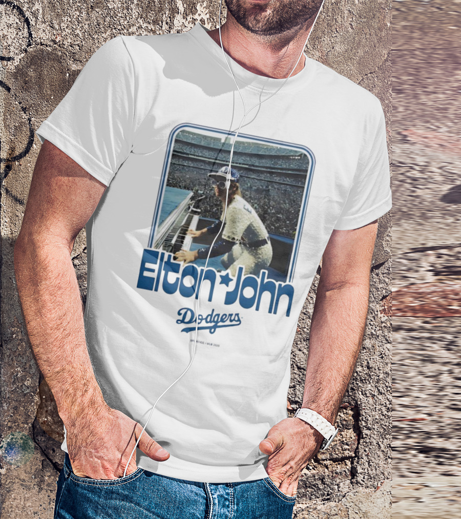Elton John Dodgers Stadium Concert Los Angeles T-Shirt