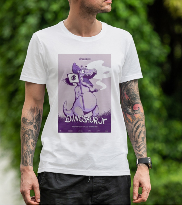 Dinosaur Jr. Hipnosis 2025 Mexico City Nov 3 Foro Indie Rocks T-Shirt
