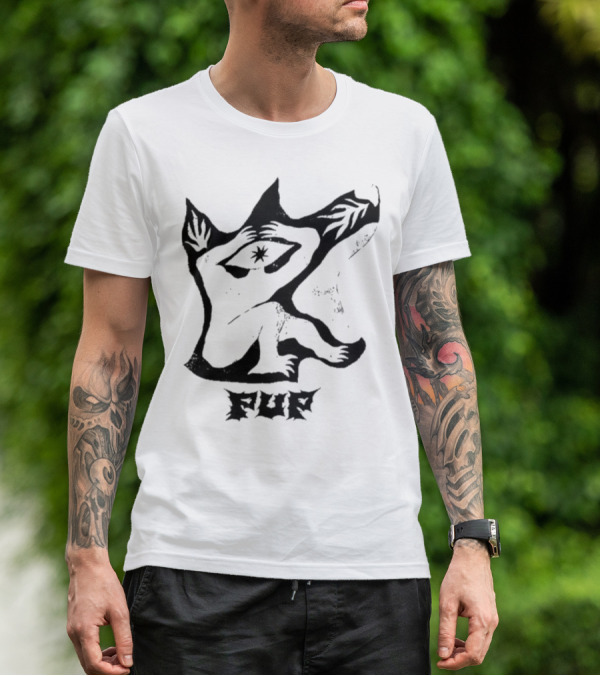 Pup Flames Creature With Wings T-Shirt