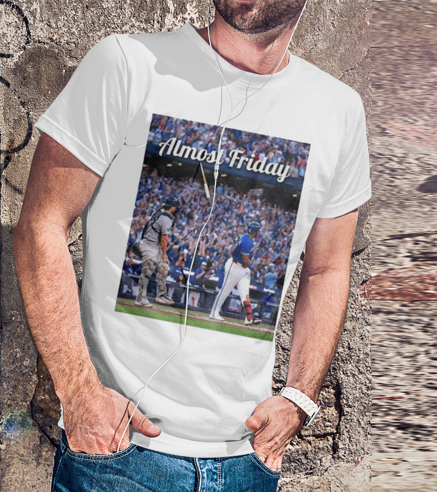 Toronto Blue Jays New York Yankees Almost Friday MLB Baseball Action T-Shirt
